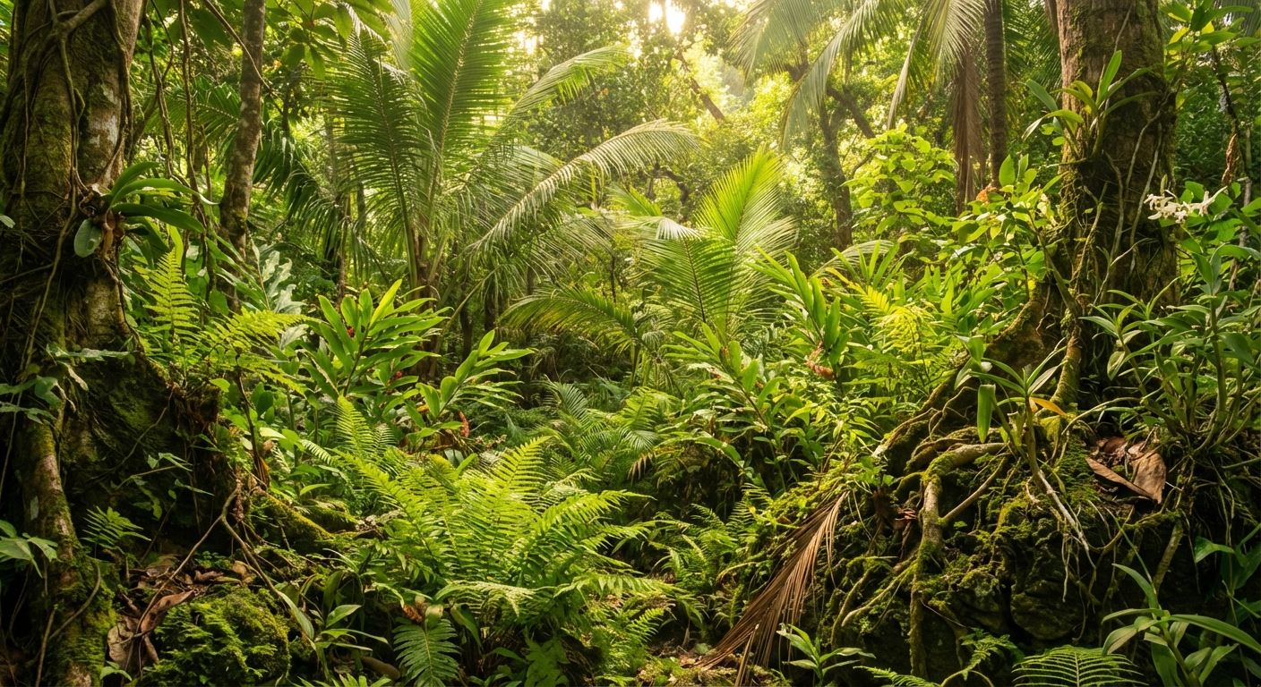 Traditional medicinal herbs and plants growing wild on Siquijor Island